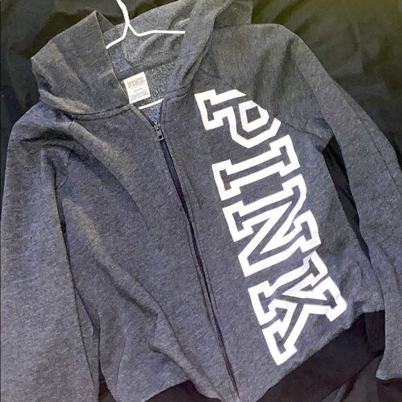 Dark grey PINK sweater - Picture 1 of 1